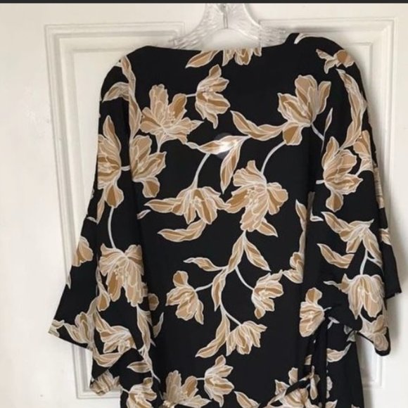 Maison Du Soir luxury LA Floral robe kimono - Picture 2 of 5